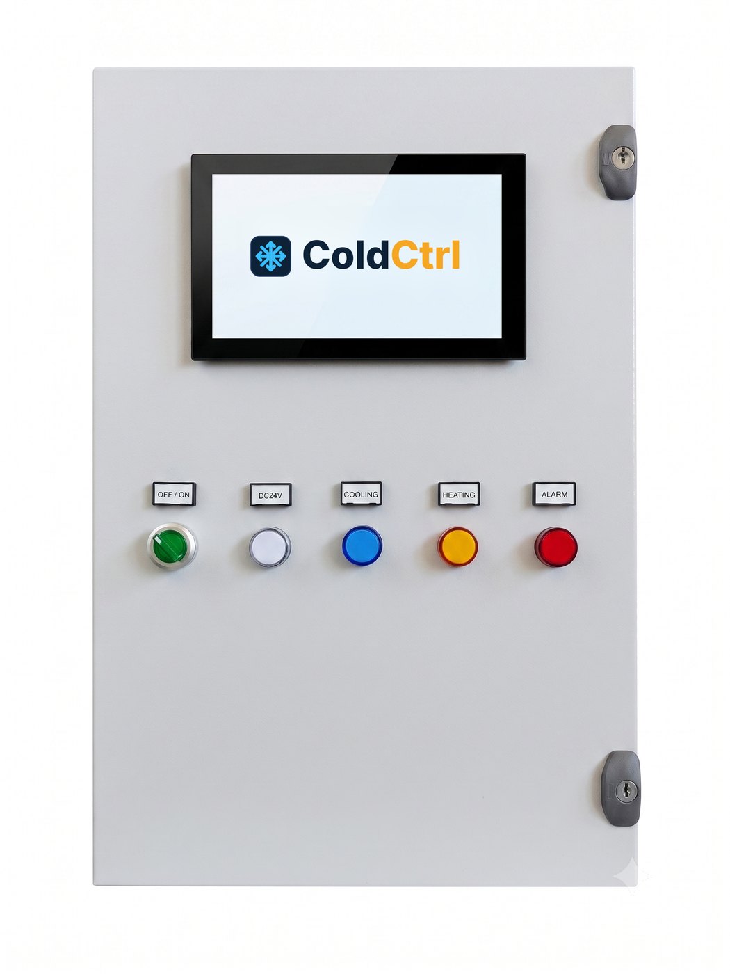 ColdCtrl integrato nel quadro, schermo sulla portella